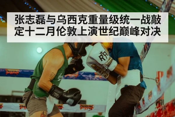 张志磊与乌西克重量级统一战敲定十二月伦敦上演世纪巅峰对决